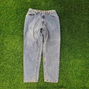 Vintage 1997 LEVIS 950 Ultra Highrise Curvy Jeans Womens 8 (28W/39H) 90s Y2K USA